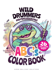 animated graphic showing color plates for a printed cover